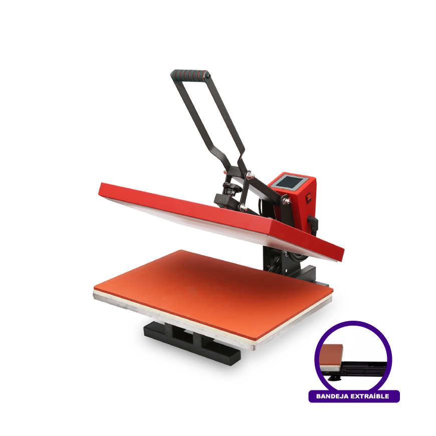 TERMOFIJADORA SUBLIMADORA 60 X 40 - Bandeja Extraíble