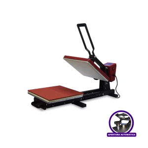 TERMOFIJADORA SUBLIMADORA 38 X 38 - Bandeja Extraíble y Apertura Automática