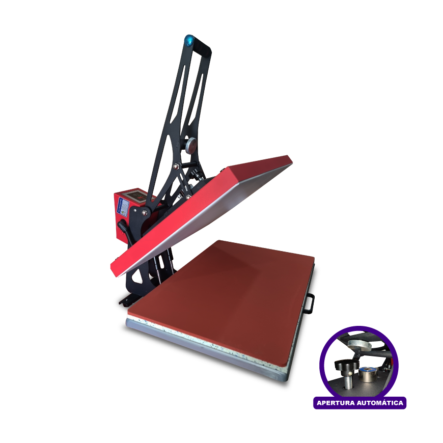 TERMOFIJADORA SUBLIMADORA 60 X 40 – Bandeja Extraíble y Apertura Automática