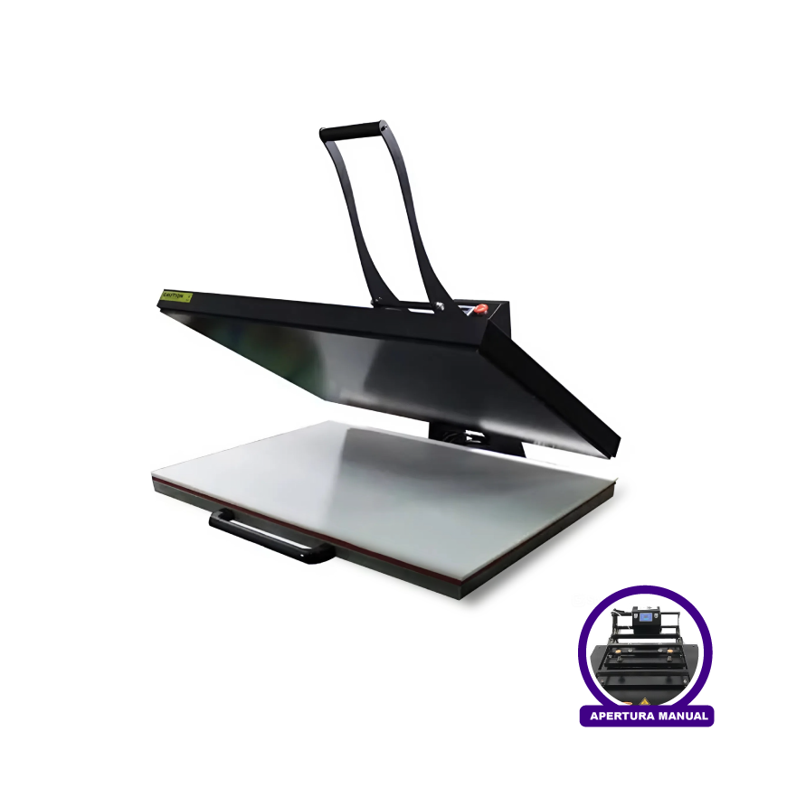 TERMOFIJADORA SUBLIMADORA 80 X 60 - Bandeja Extraíble