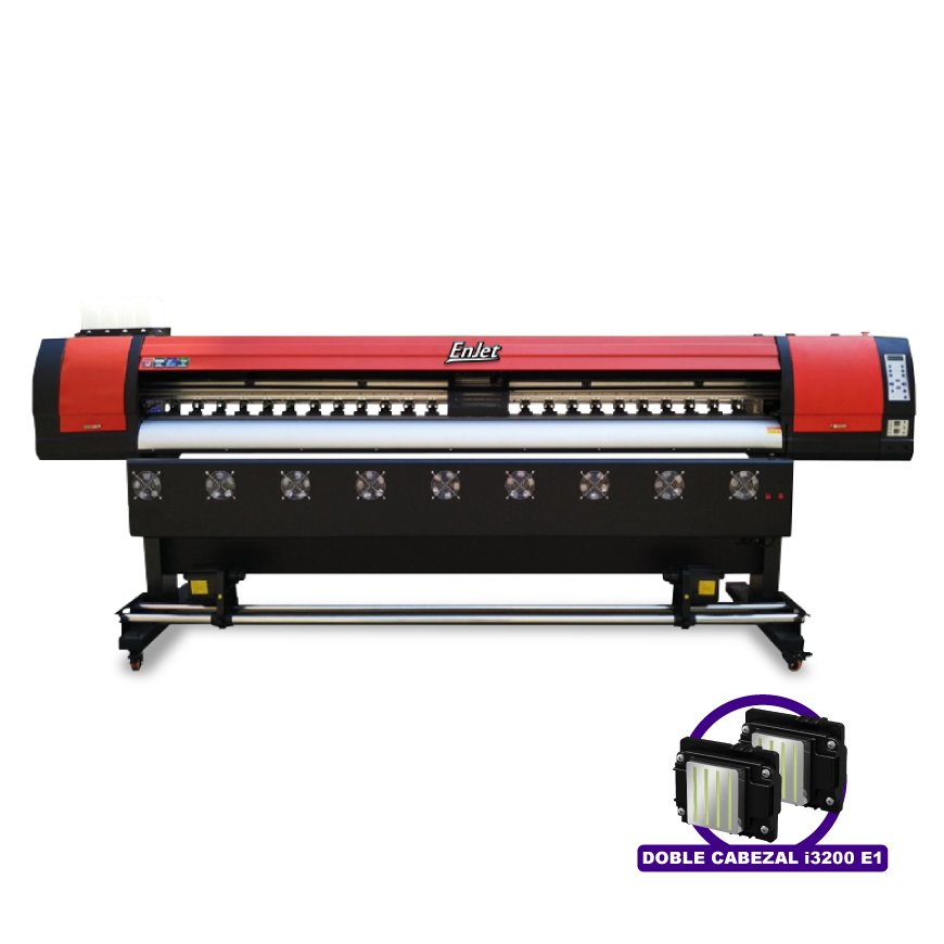 ENJET 26S - ECOSOLVENTE DOBLE CABEZAL i3200 E1