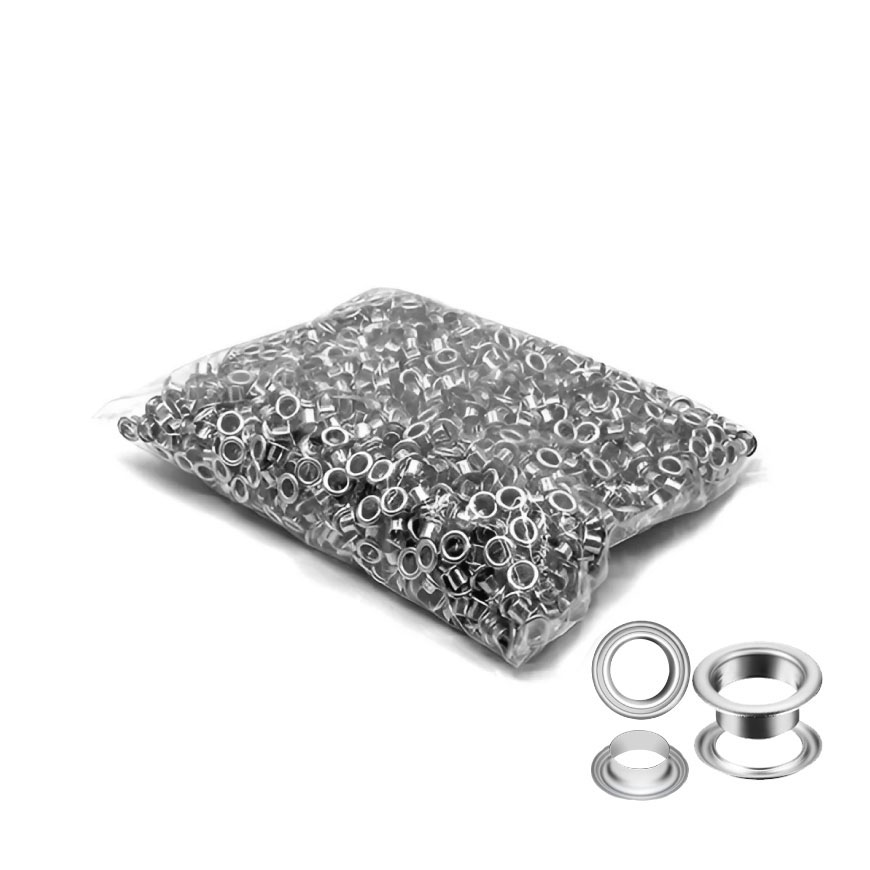 PAQUETE DE OJALES Y ARANDELAS 10 mm