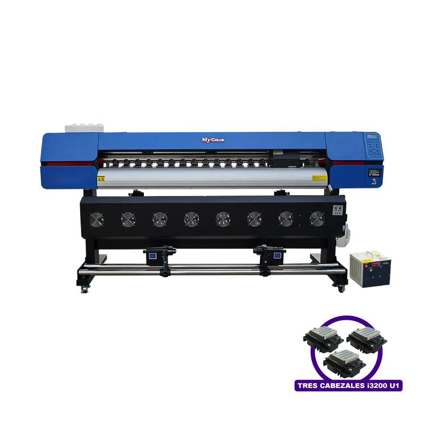MYCOLOR UV 180 ROLLO A ROLLO - 3 Cabezales i3200 U1