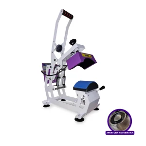 TERMOFIJADORA SUBLIMADORA DE GORRAS - Apertura Automática Blanca